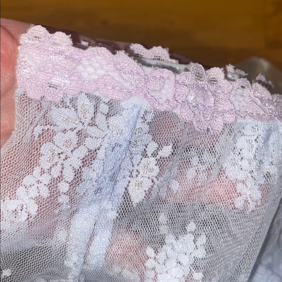 NWT Free People Intimately Lady Lux Half Slip in Fresh Air/Lt Blue, size M and L - Picture 9 of 11